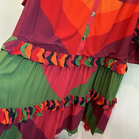 NEW Farm Rio Rayon Dress - Picture 8 of 12